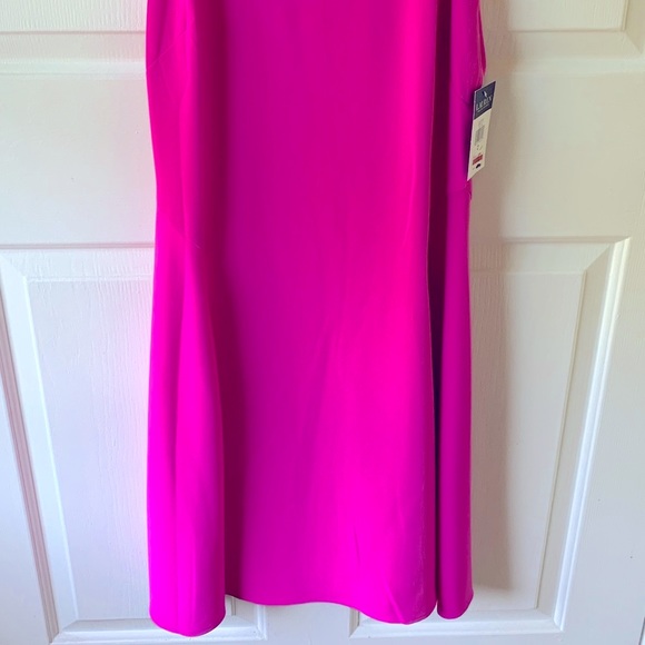 NWT Lauren Ralph Lauren Exotic Pink Sleeveless A-line Shift Tank Dress size 2 - Picture 4 of 14